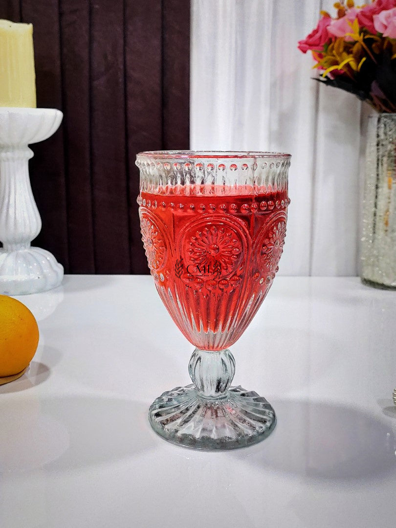 Designer Red Wine Glass