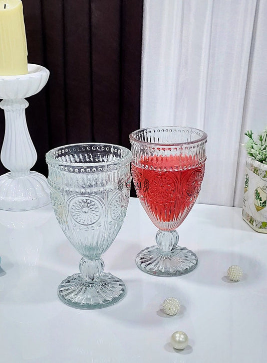 Designer Red Wine Glass