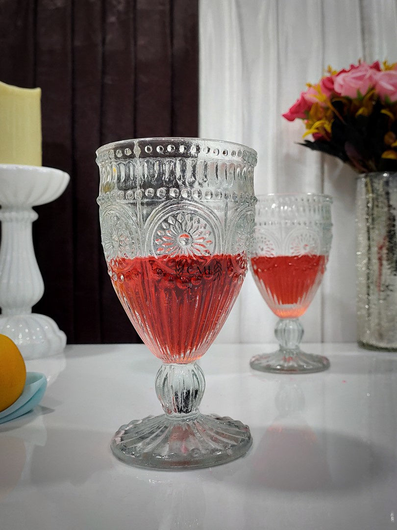 Designer Red Wine Glass