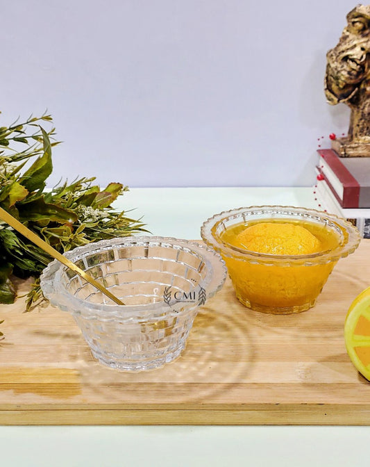 Matt Design Glass Bowl Set