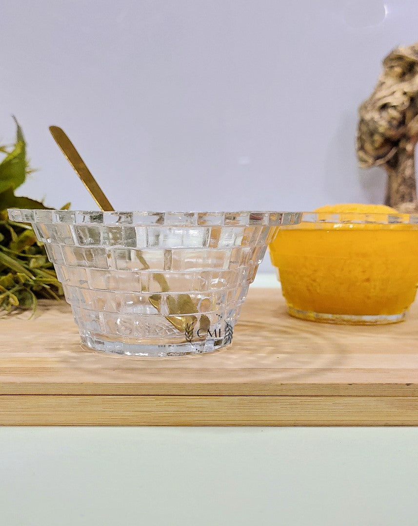 Matt Design Glass Bowl Set
