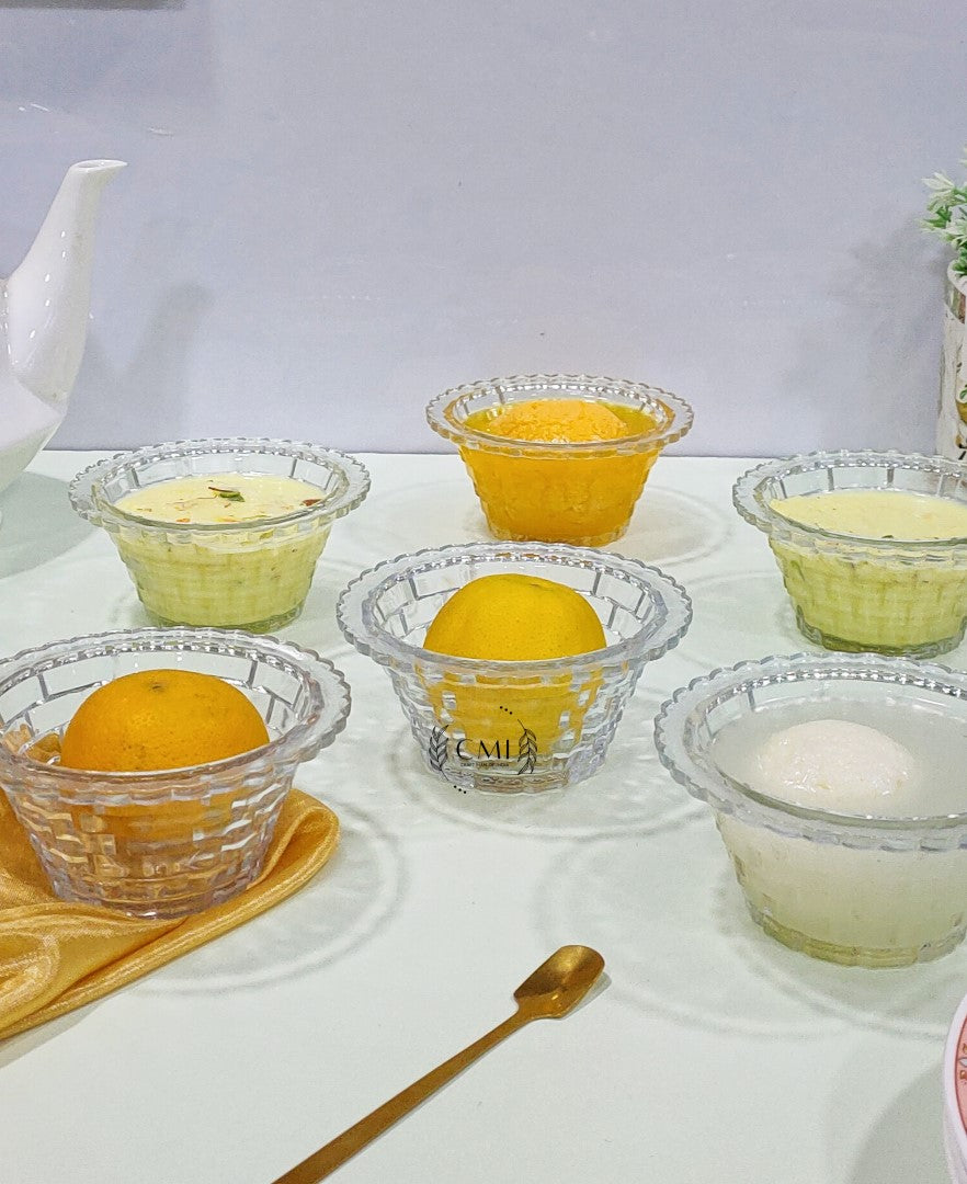 Matt Design Glass Bowl Set