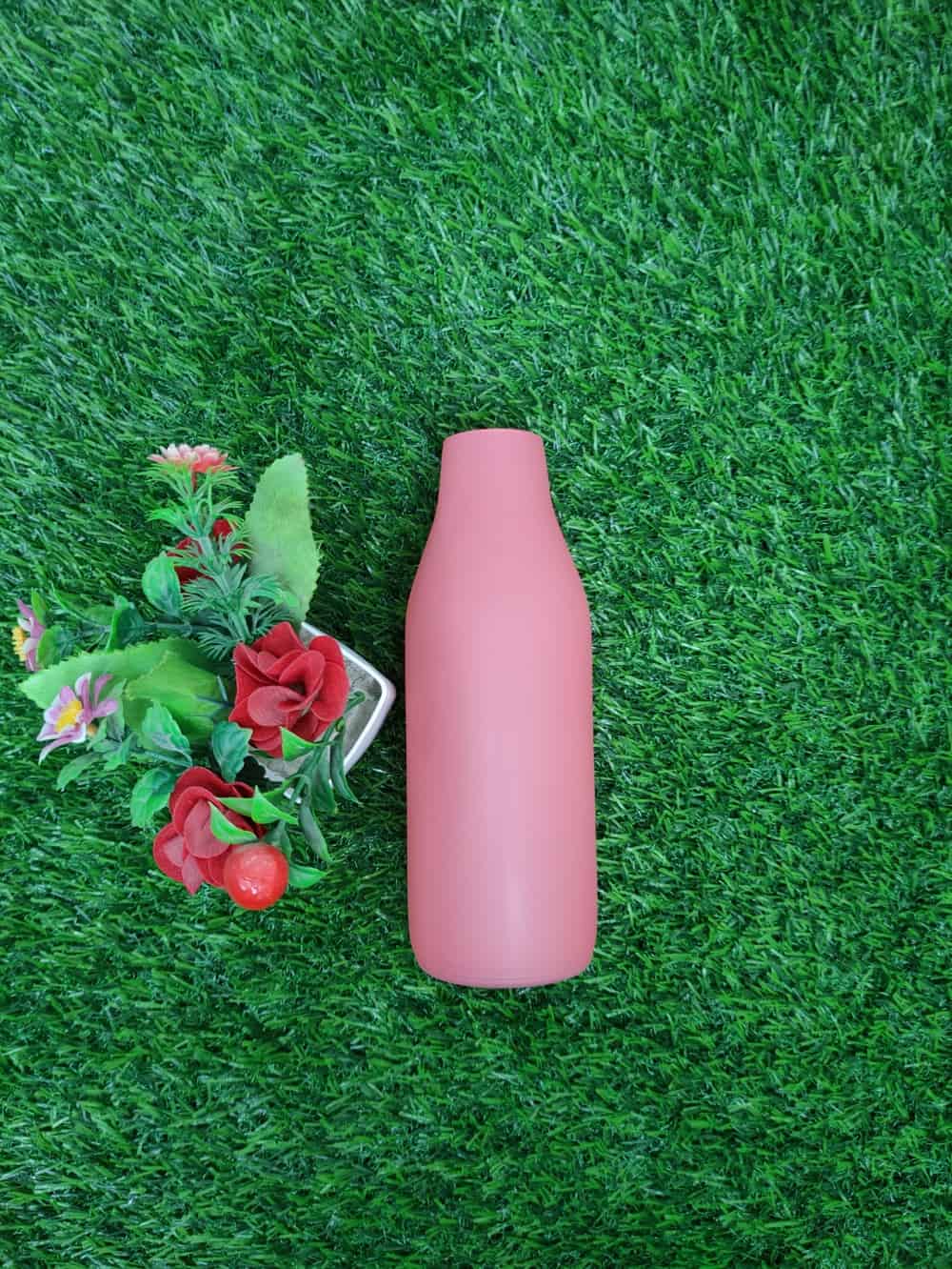 Bottle Glass Vase Colored