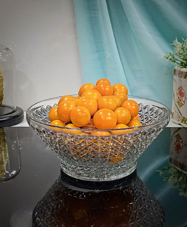 Daimond Cut Glass Bowl