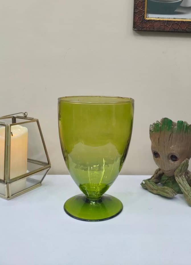 Hurricane Flower Vase Colored