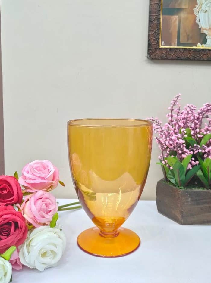 Hurricane Flower Vase Colored