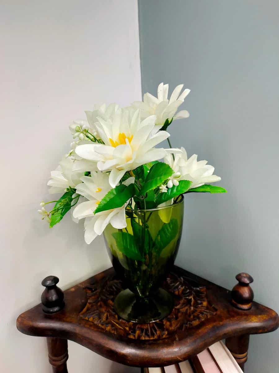 Hurricane Flower Vase Colored