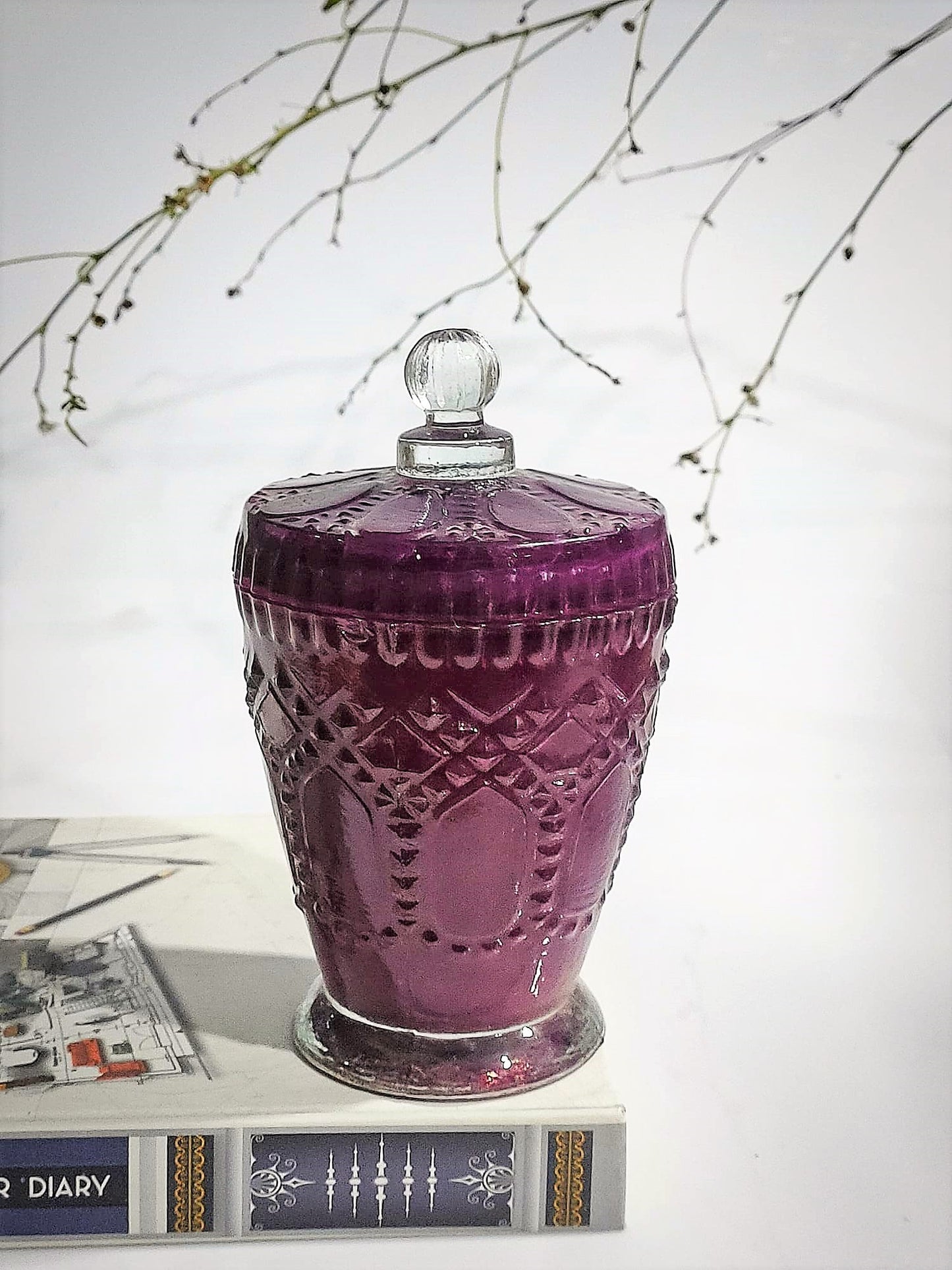 Press Glass Jar Tappred