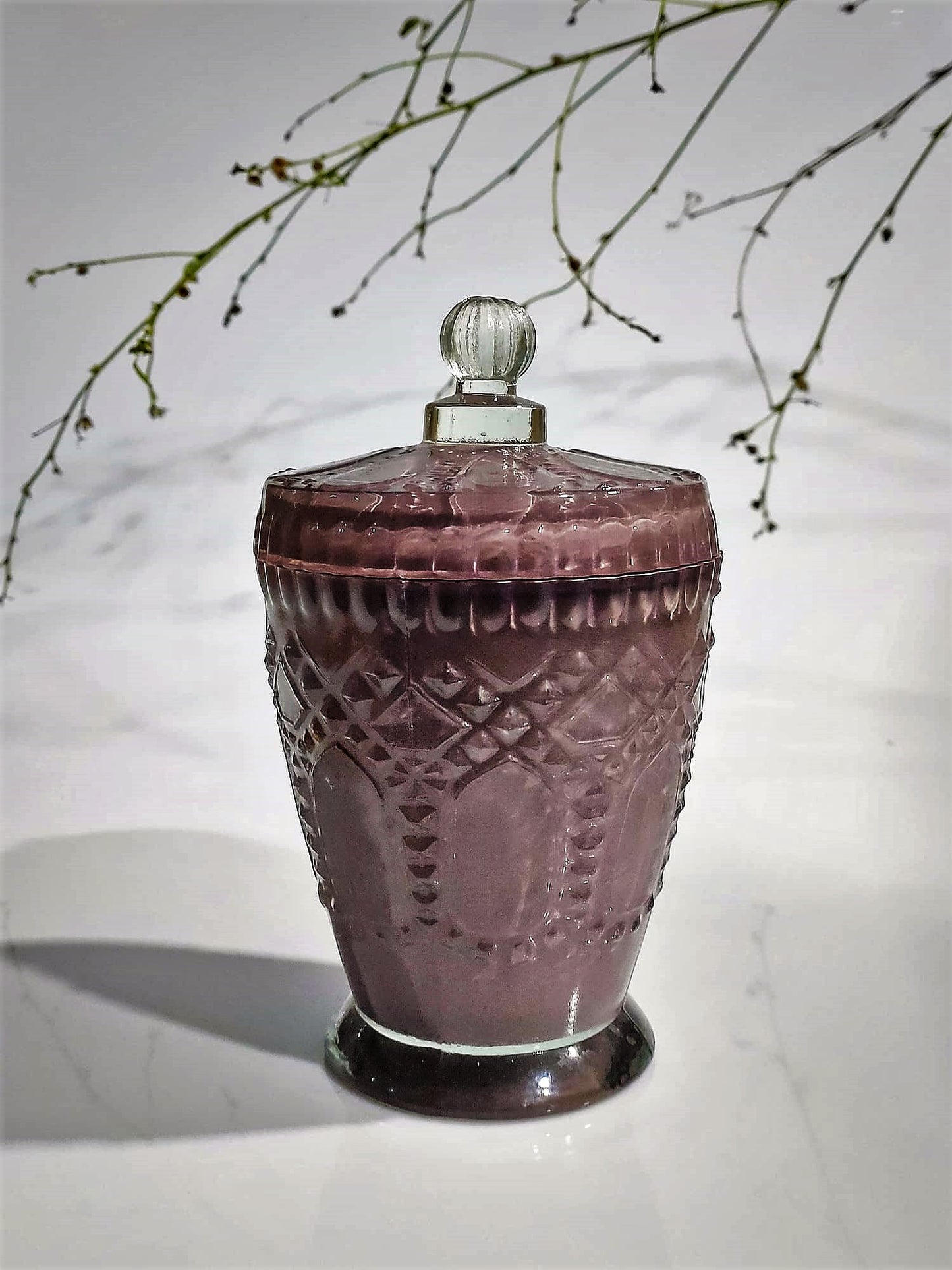 Press Glass Jar Tappred