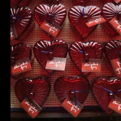 Heart Shape Glass Candle - Craft Man of India